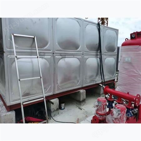 南宁方形不锈钢水箱 不锈钢消防水箱 不锈钢储罐厂家 可订制不锈钢水箱设备