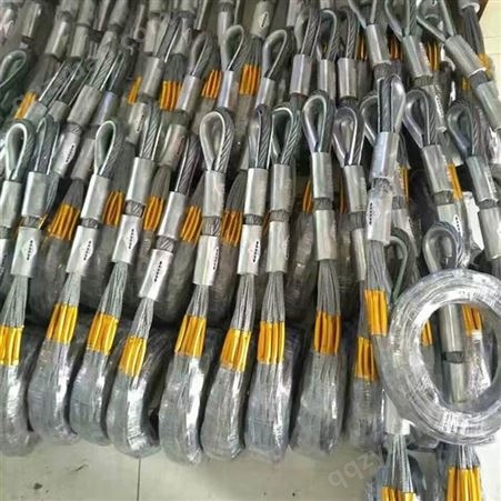电力金具直销电缆网套电力电缆保护网套钢丝绳网套中间网套电缆网套