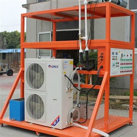台式仿真空调实验装置 空调实训装置 腾育台式空调实验台