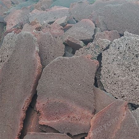 云南火山岩浮石 火山石净化滤料 耐腐蚀火山石材