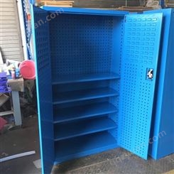 门重型工具柜 可带挂板活动层板 广东工具柜厂家
