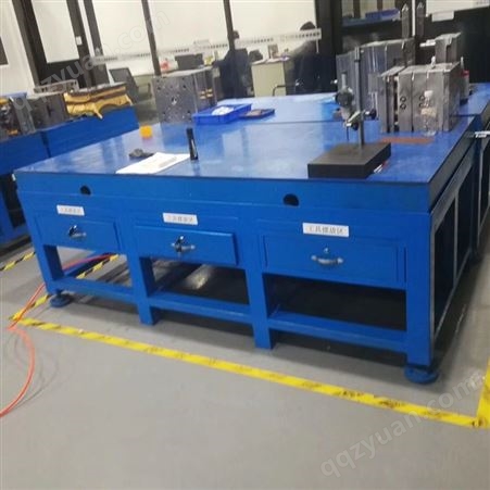 深圳80厘铸铁钳工桌 宝安2米焊接工作台 钳工装配工作台