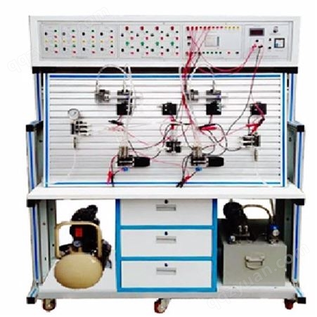PLC控制透明液压传动演示系统,气动PLC控制实验台,液压传动实训装置,气动液压PLC实验台,液压与气压传动综合实训系统