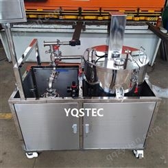 奕卿科技YQSTEC不锈钢小推车搅拌过滤系统 可定制卫生镜面抛光