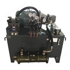 非标定制液压动力站 小型 0.75KW电机五金机械液压系统厂家