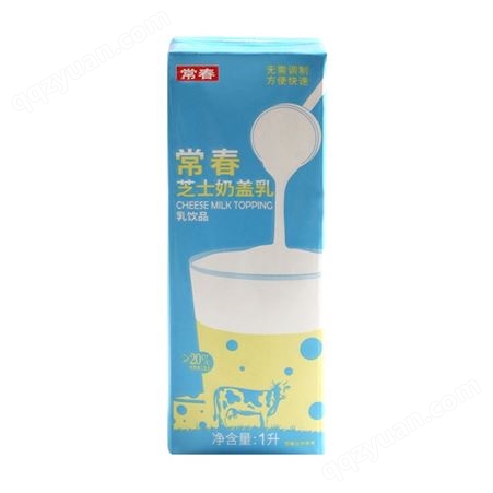 深圳配送 常春芝士奶盖 无需调制奶盖乳 奶茶烘焙店专用