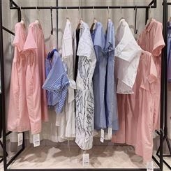 魅言魅语(MeiYanMeiYu)雪纺连衣裙中长款2020韩版夏季直播货源走份 品牌折扣女装