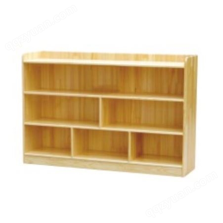 幼儿园教具设备实木置物架木质柜子储物架儿童书架