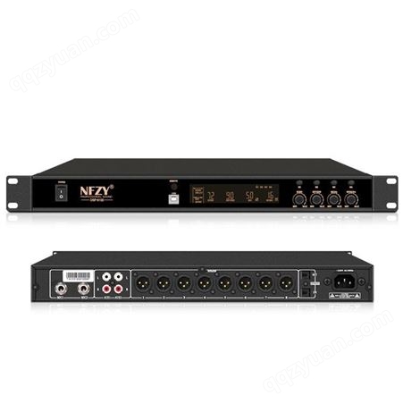 NFZY DSP6100 数字KTV前级效果器 防啸叫 专业卡拉OK 混响处理器