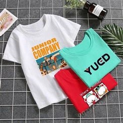 夏季韩国童装纯棉卡通印花儿童短袖T恤外贸原单 广州童装市场 中国服装货源网