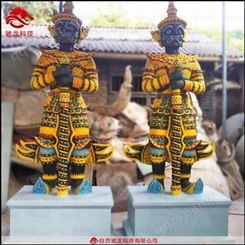 印第安人玻璃钢雕塑模型美陈道具定制制作印度神像雕塑定制
