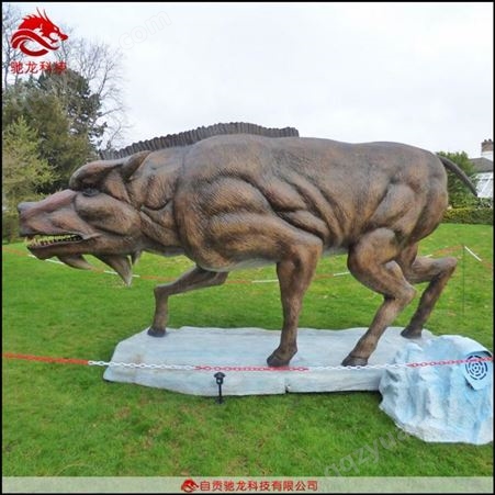 仿真电动鳄鱼橡胶防水鳄鱼模型室外硅胶动物雕塑仿真动物模型制作公司