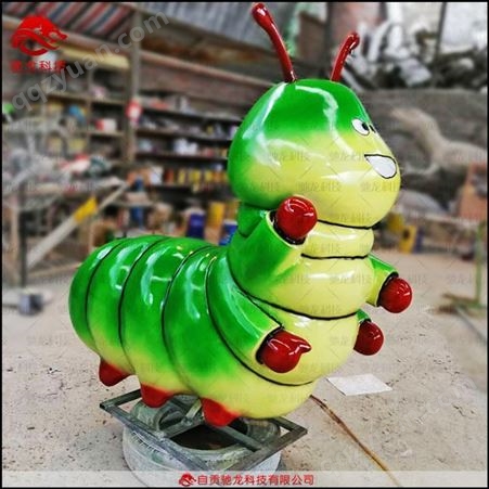 蜜蜂玻璃钢雕塑仿真昆虫摆件户外公园景区大型动物昆虫蚂蚁雕塑美陈定制公司