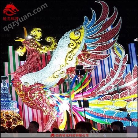 瓷器彩灯制作   中国古典特殊材料花灯定做   灯光节庙会灯会展览