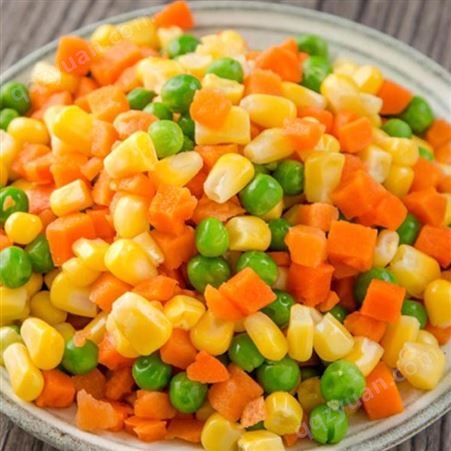 速冻青豆玉米粒胡萝卜 混合蔬菜 鼎晨食品 欢迎致电
