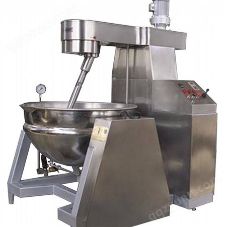 夹层锅煮粥设备 自动倒料炒锅 全自动蒸煮设备 熬制凉粉机器