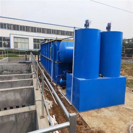 养殖区污水处理设备 兴旭定制 溶气气浮机 废水处理设备