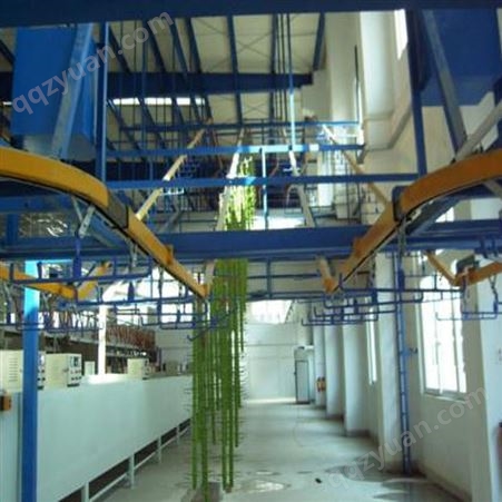 吊空喷涂线生产 悬挂链输送吊空喷涂流水线价格