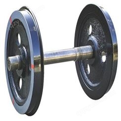 铸钢1T矿车轮对加厚耐磨平板车轮子 可图纸定做