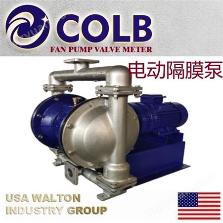 进口电动隔膜泵，进口衬氟电动隔膜泵：美国WALTON沃尔顿