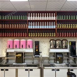 黄江奶茶工作台定制奶茶设备果糖机