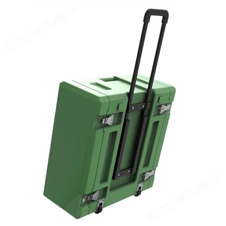 best cases /百世盾中号 4U便携机架箱滚塑箱_机柜车载设备机架箱_拉杆箱
