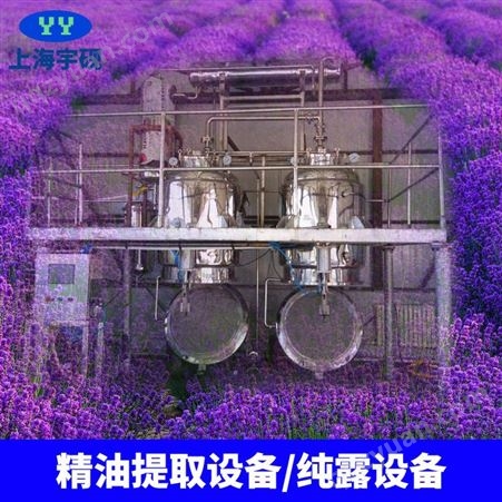 生产型芳香植物精油提取设备玫瑰薰衣草雏菊艾草精油提取设备