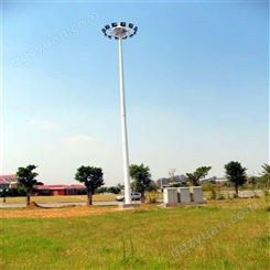 路灯厂家 凯佳照明 led篮球场中杆灯杆 足球场 大功率球场高杆 15米18米高杆灯