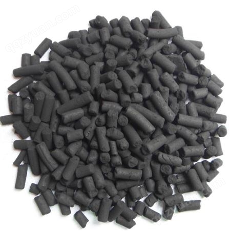 8-9mm废气处理柱状活性炭 溶剂回收活性炭 久源环保