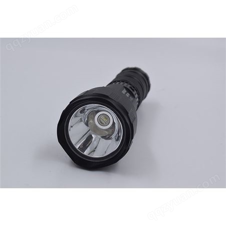 手电筒LED带防爆证防水强光聚光铝合金煤矿油站用华升黑豹WFL-401