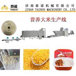 全自动人造米生产设备 泰诺人造米加工机械 五谷杂粮米生产线