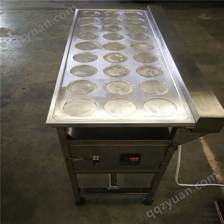 山东面食食品加工设备  半自动蛋饺机供应商  手动蛋饺煎制设备