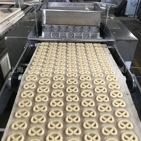 全自动辊印饼干机器 辊印饼干机 全自动酥性饼干生产线 上海合强牌