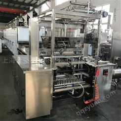 上海合强实地工厂 qq糖软糖浇注生产线 软糖生产设备 淀粉软糖双排浇注机 HQ-RT300型