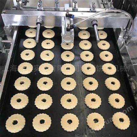 合强实地工厂 四芯棍饼干挤压机 珍妮曲奇饼干机 网红曲奇小饼成型设备 奶脆棒挤出机 