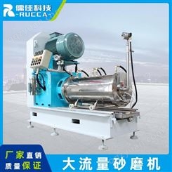 儒佳科技大型工业砂磨机 60L 卧式砂磨机