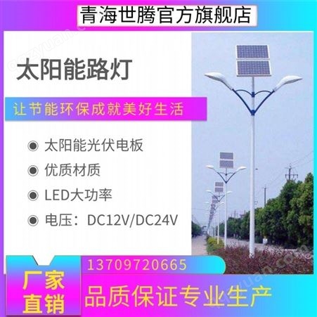 青海太阳能路灯厂家 农村路灯厂家 厂家大量库存 世腾照明