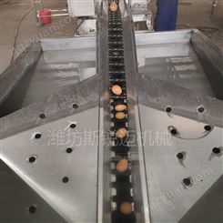 清洗咸鸭蛋机器 斯锐迈SRM-600-Ⅰ型 黄泥蛋清洗机 鲜鸭蛋洗蛋机