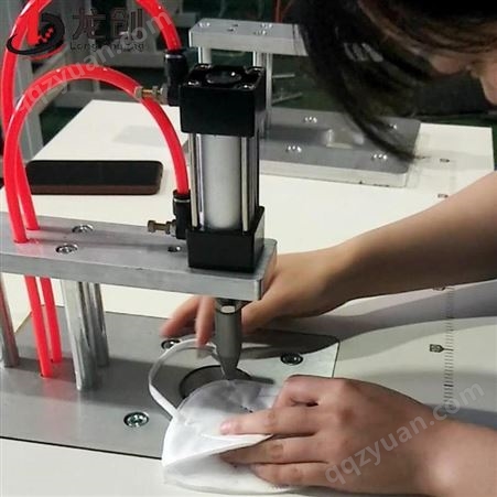 湖北武汉加特超声波点焊机半自动口罩耳带点焊机设备压边机供应生产销售
