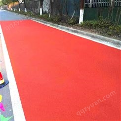 厂家 华通 彩色防滑路面mma 自行车绿道铺筑 增加防滑系数