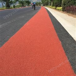道路彩色防滑路面价格 mma彩色水泥路面 水泥彩色防滑产品