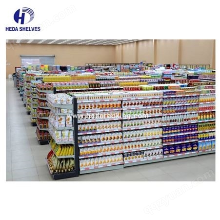 超市货架陈列架定做 广州商超便利店货架批发