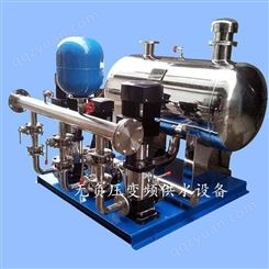 无负压供水设备 组合式增压变频供水设备装置