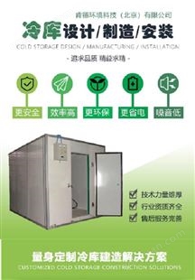 保鲜冷库 冷藏冷冻保鲜库 精选进口免费方案设备全国质保