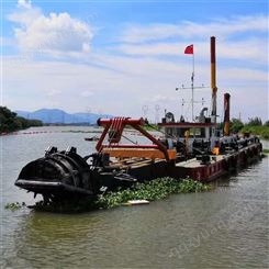 城市河道挖泥清淤船 小型绞吸式抽泥船 绞吸船