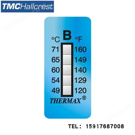 英国TMC THERMAX温度美五格A  37-46度 99-115度 热敏试纸