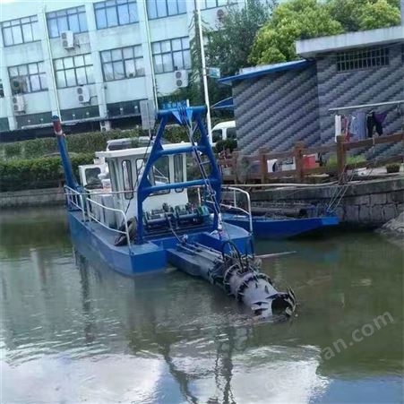 清淤船 可用于清理水底沉积物 山船机械 使用简单