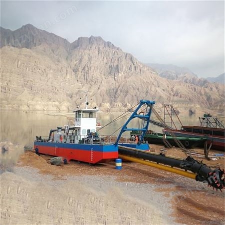 河道清淤船工作视频 绞吸船工作稳定 绞吸挖泥船产量