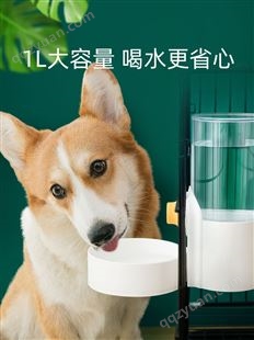 狗狗饮水器猫咪喝水器悬挂式水壶自动喂水喂食器猫挂式宠物饮水机
