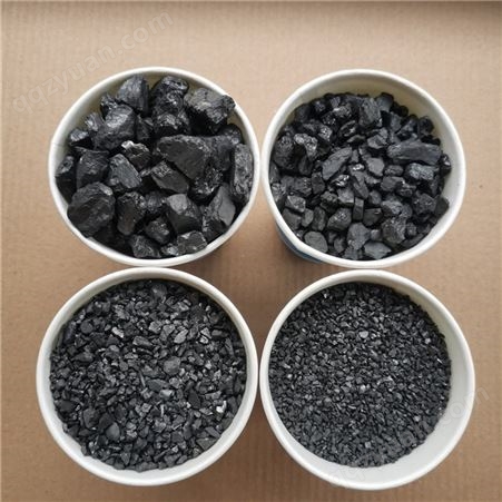 轻质无烟煤滤料供应 高碳含量煅烧煤 适用于工业污水处理